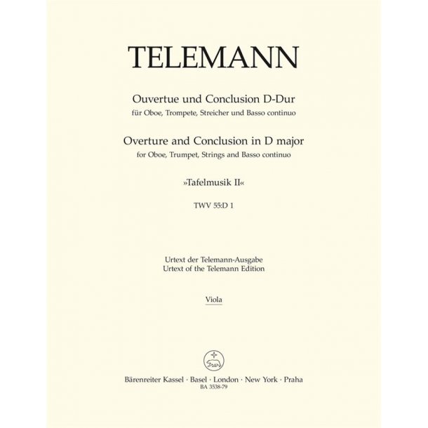 Ouvert&uuml;re und Conclusion - Telemann, Georg Philipp