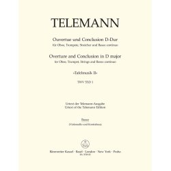 Ouvert&uuml;re und Conclusion - Telemann, Georg Philipp