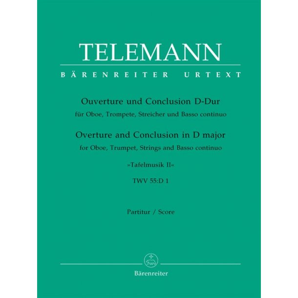 Ouvert&uuml;re und Conclusion - Telemann, Georg Philipp