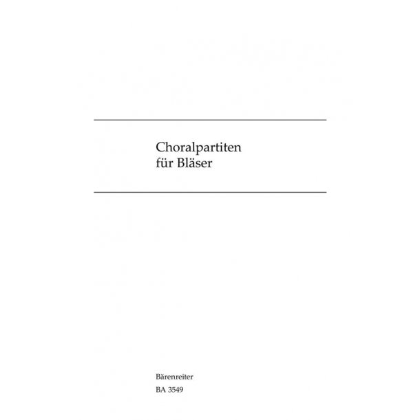 Choralpartiten - 