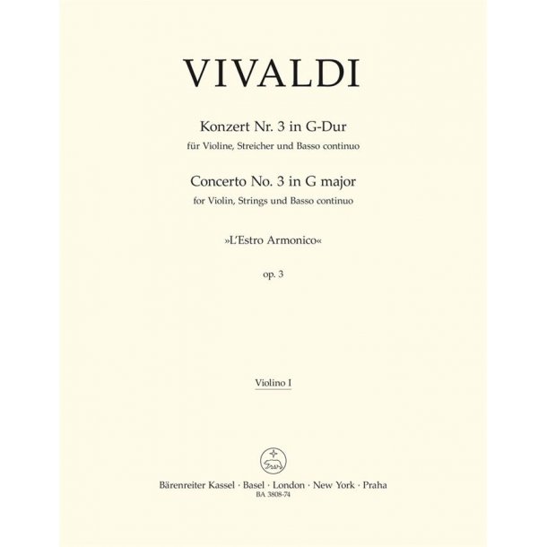 Concerto III - Vivaldi, Antonio