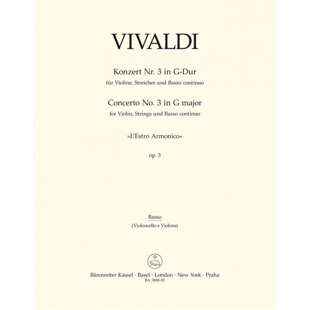 Concerto III - Vivaldi, Antonio
