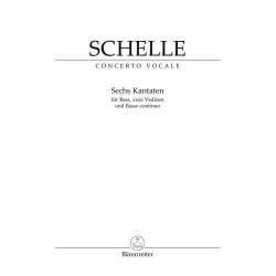 Six Cantatas - Schelle, Johann