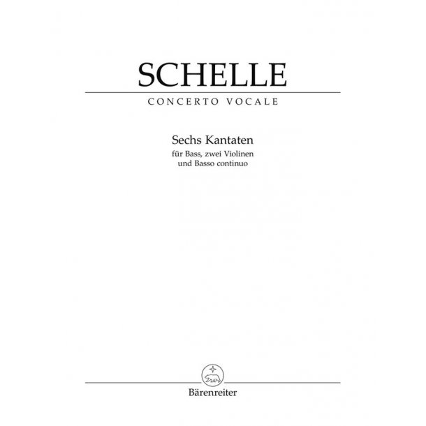 Six Cantatas - Schelle, Johann