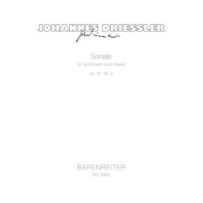 Sonata - Driessler, Johannes