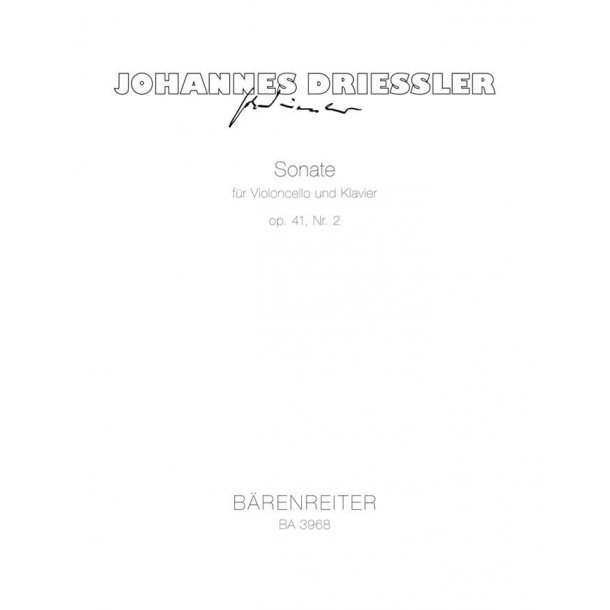 Sonata - Driessler, Johannes