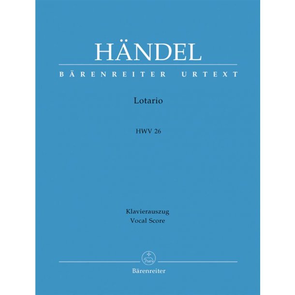 Lotario - H&auml;ndel, Georg Friedrich