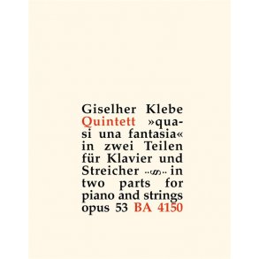 Klavierquintett - Klebe, Giselher