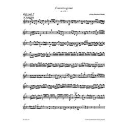 Concerto grosso - H&auml;ndel, Georg Friedrich