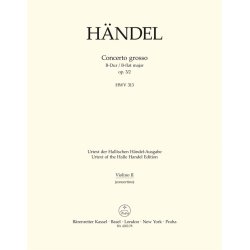 Concerto grosso - H&auml;ndel, Georg Friedrich