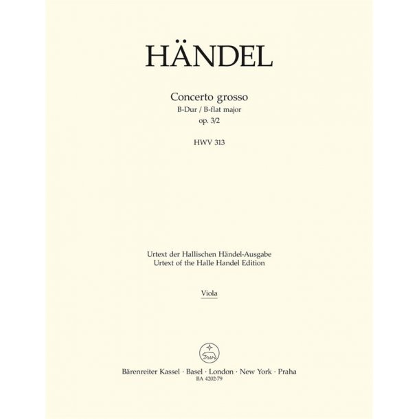 Concerto grosso - H&auml;ndel, Georg Friedrich