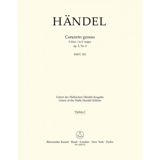 Concerto grosso - H&auml;ndel, Georg Friedrich