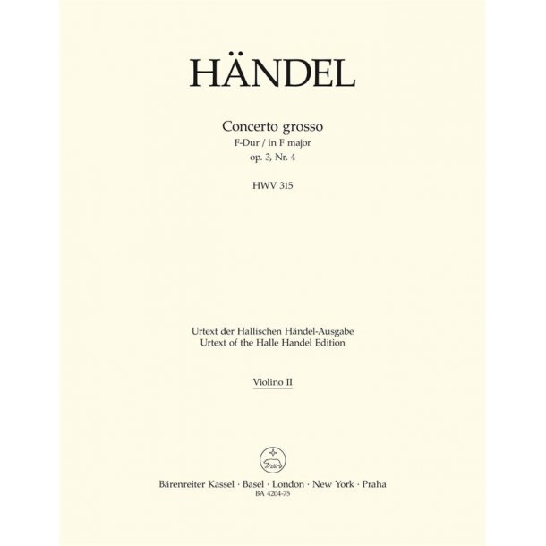Concerto grosso - H&auml;ndel, Georg Friedrich