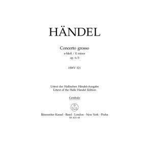 Concerto grosso - Händel, Georg Friedrich