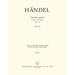 Concerto grosso - H&auml;ndel, Georg Friedrich