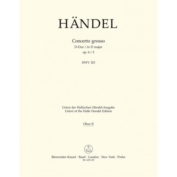 Concerto grosso - H&auml;ndel, Georg Friedrich