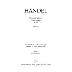 Concerto grosso - H&auml;ndel, Georg Friedrich
