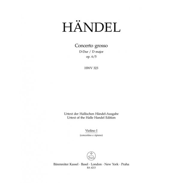 Concerto grosso - H&auml;ndel, Georg Friedrich