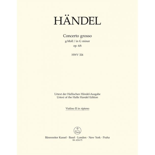 Concerto grosso - H&auml;ndel, Georg Friedrich