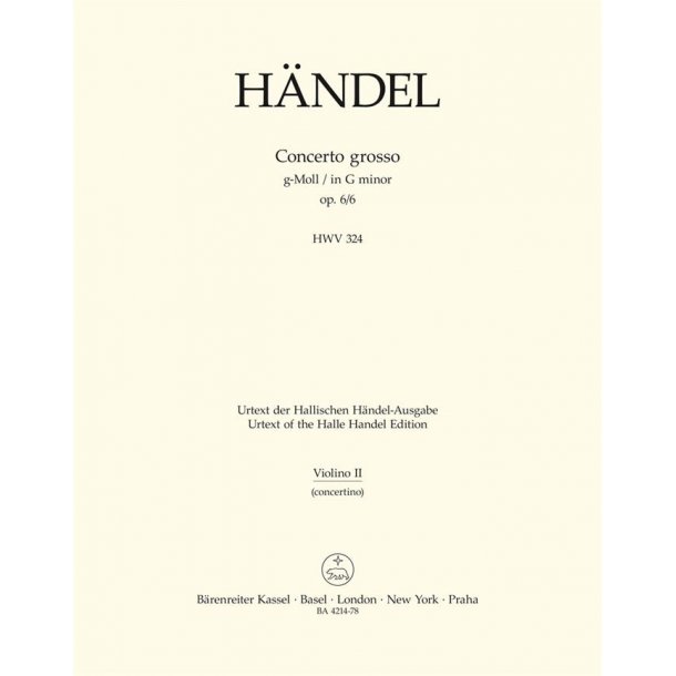 Concerto grosso - H&auml;ndel, Georg Friedrich