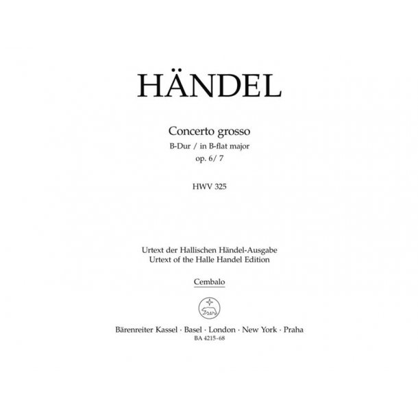 Concerto grosso - H&auml;ndel, Georg Friedrich