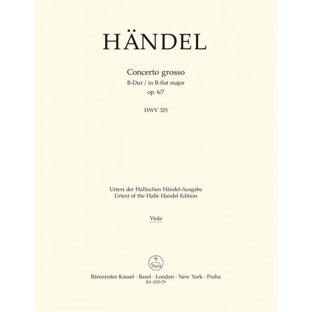 Concerto grosso - H&auml;ndel, Georg Friedrich