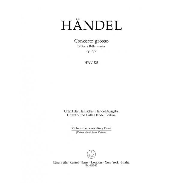 Concerto grosso - H&auml;ndel, Georg Friedrich