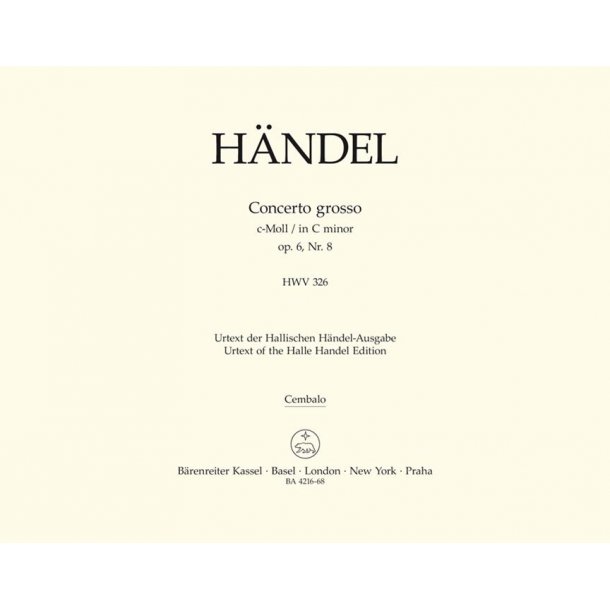 Concerto grosso - H&auml;ndel, Georg Friedrich