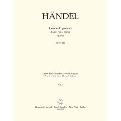 Concerto grosso - H&auml;ndel, Georg Friedrich