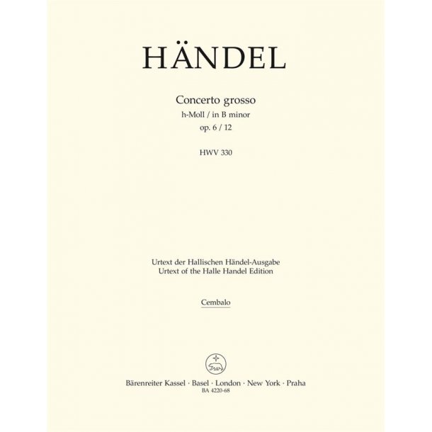 Concerto grosso - H&auml;ndel, Georg Friedrich