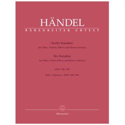Six Sonatas - H&auml;ndel, Georg Friedrich