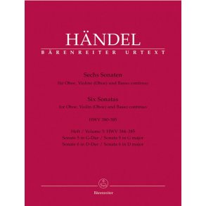 Six Sonatas - Händel, Georg Friedrich