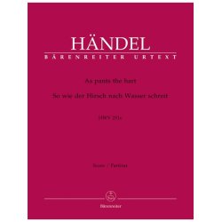 As pants the hart - H&auml;ndel, Georg Friedrich