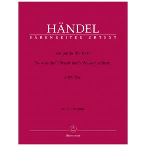 As pants the hart - Händel, Georg Friedrich