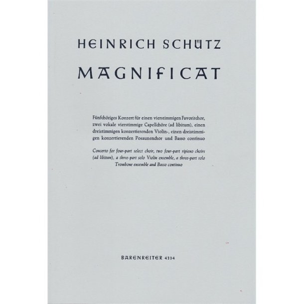 Magnificat - Sch&uuml;tz, Heinrich