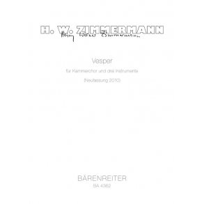 Vesper - Zimmermann, Heinz Werner