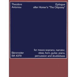 Epilog nach Homers "Odyssee" - Antoniou, Theodore