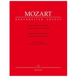 Quartets - Mozart, Wolfgang Amadeus