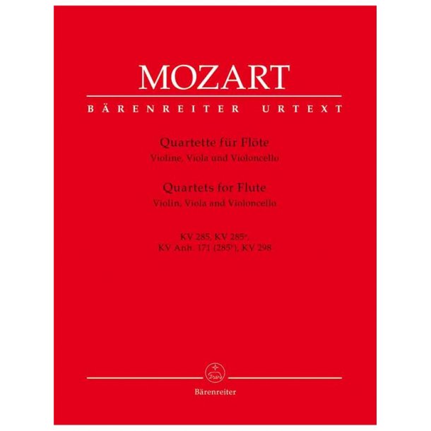 Quartets - Mozart, Wolfgang Amadeus