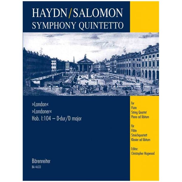 Symphony Quintetto based on Symphony No. 104 "London" - Haydn, Joseph / Salomon, Johann Peter