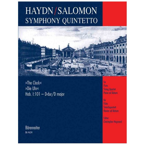Symphony Quintetto based on Symphony No. 101 - Haydn, Joseph / Salomon, Johann Peter