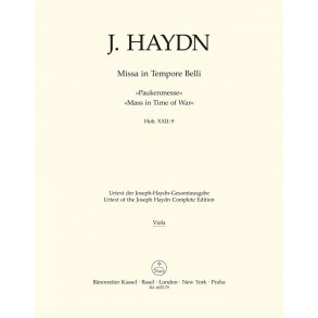 Missa in Tempore Belli - Haydn, Joseph