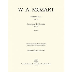 Symphony - Mozart, Wolfgang Amadeus
