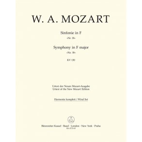 Symphony - Mozart, Wolfgang Amadeus