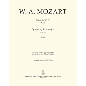 Symphony - Mozart, Wolfgang Amadeus