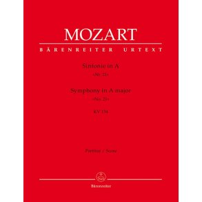 Symphony - Mozart, Wolfgang Amadeus