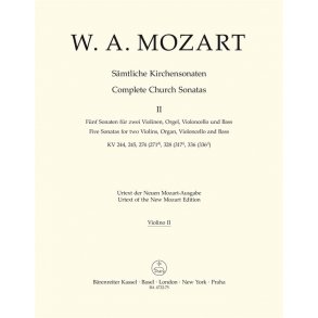 Complete Church Sonatas - Mozart, Wolfgang Amadeus