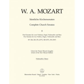 Complete Church Sonatas - Mozart, Wolfgang Amadeus