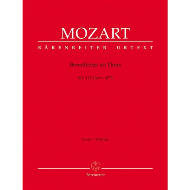 Benedictus sit Deus - Mozart, Wolfgang Amadeus