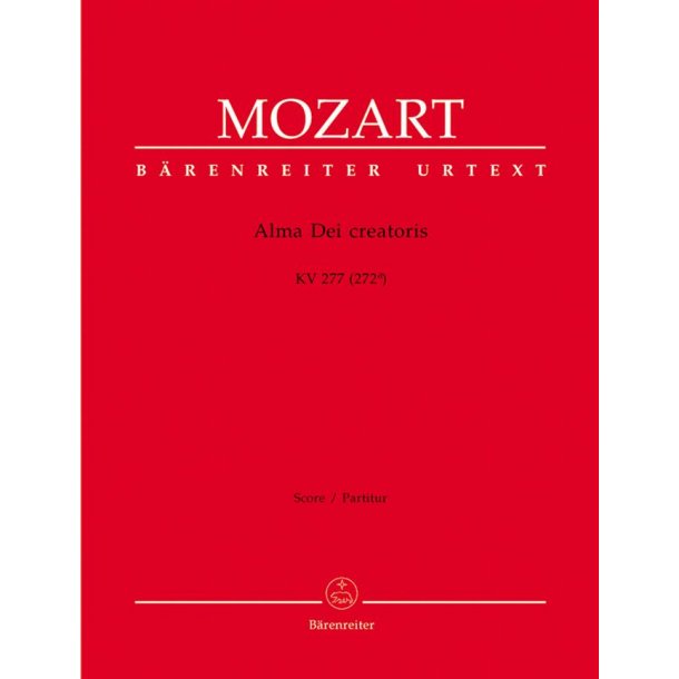Alma Dei creatoris - Mozart, Wolfgang Amadeus